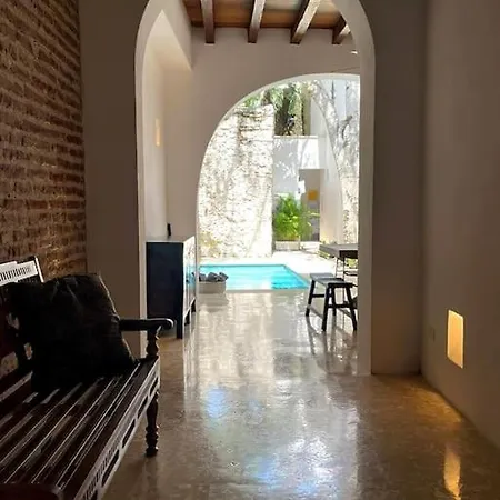 Villa Casa Colonial La Mary Con Piscina Privada Cartagena